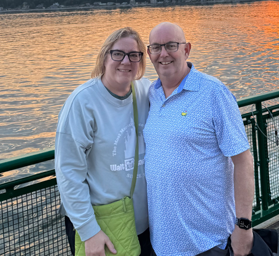 President McCulloh in his office.